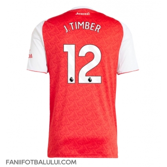 Arsenal Jurrien Timber #12 Tricou Fotbal Replică 2025-26 Barbati Acasa